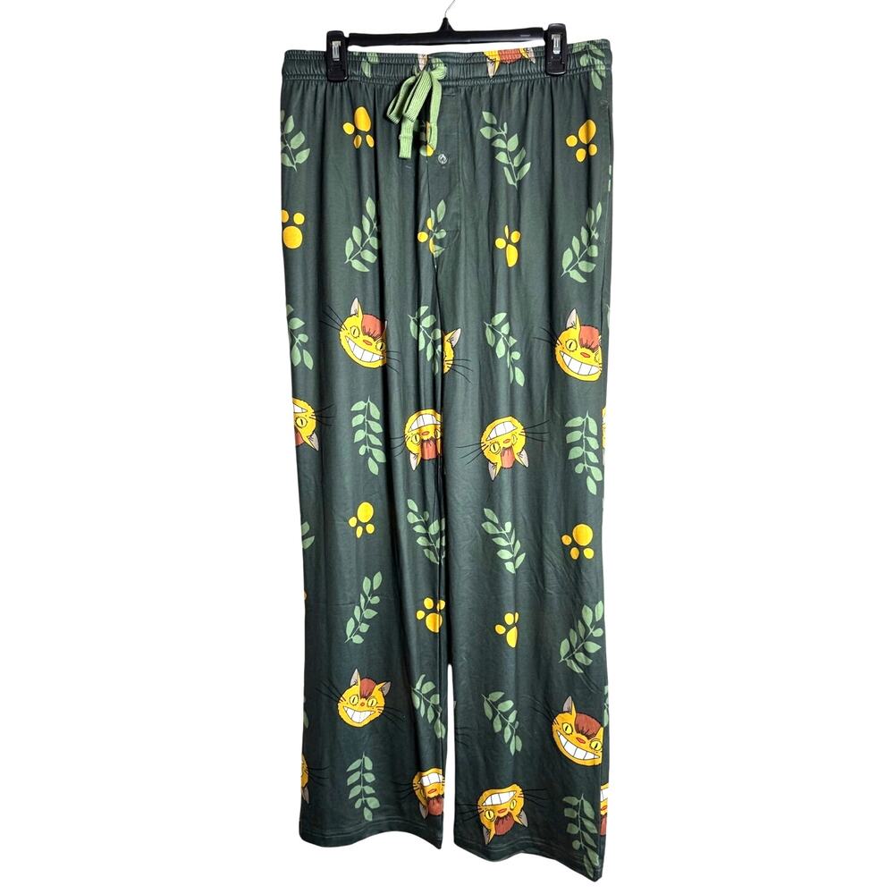 MY NEIGHBOR TOTORO Sleep Pants NEW Unisex Pull-on Pockets Size M